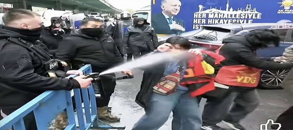 1 Mayıs Tüm Yurtta Güvenlik Güçlerince Katılanlara Gaz Sıkılarak ve Dövülerek Kutlandı