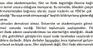 Akademisyenler Pes Etmiyor