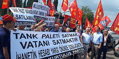 Tank Palet Fabrikası Önünde Eylem